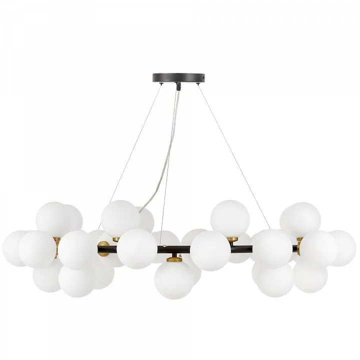 Подвесная люстра LUMINA DECO MARSIADA LDP 6033-40 BK+MD