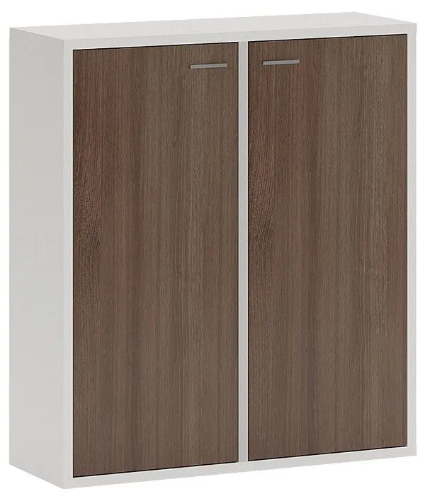 Тумба Merdes Домино СУ(ш2в1)+2ФГ БЕШ белый/шамони-Ч Тумба Merdes Домино СУ(ш2в1)+2ФГ БЕШ белый/шамони-Ч