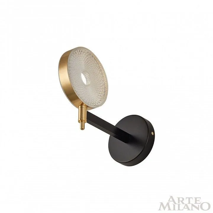 Бра Arte Milano Ferrara-72079 272079/1B BK/GD