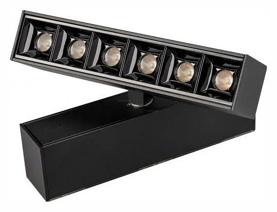 Светильник на штанге Arlight MAG-LASER-FOLD-45-S160-6W Warm3000 (BK, 15 deg, 24V) 026970
