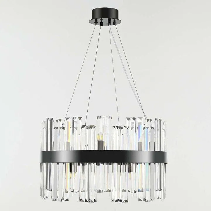 Подвесная люстра Arte Milano Белладжо 440110.460.12.G9.E1 BK