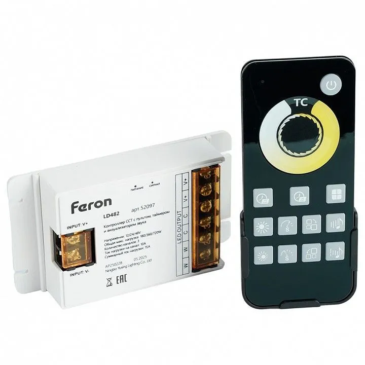 Контроллер с пультом ДУ Feron LD482 52097
