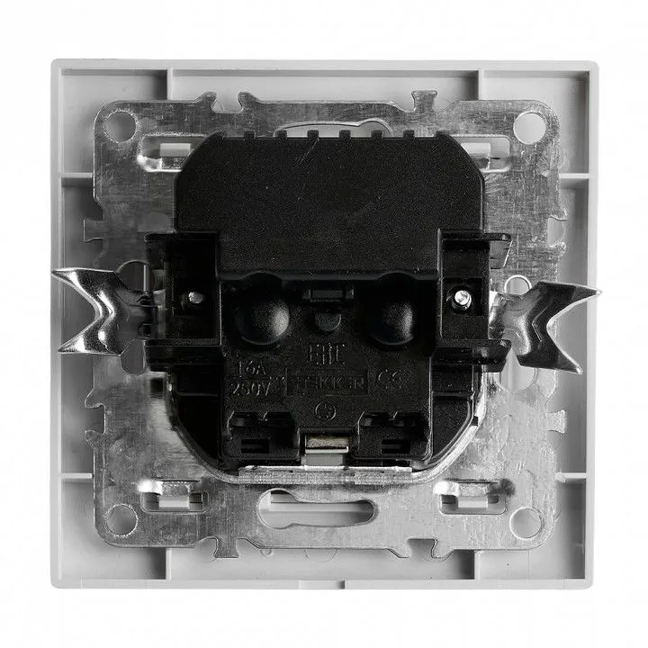 Розетка с заземлением и 2хUSB type A и C Stekker Эрна 50076