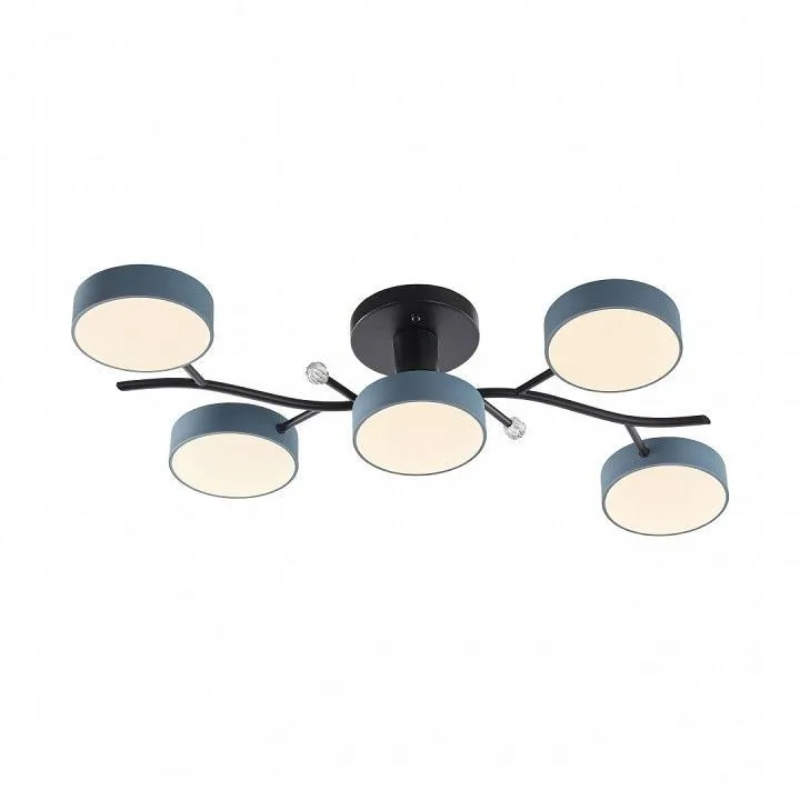 Потолочная люстра Arte Milano Ferrara 256606/5 Bk/Gr