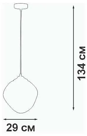 Подвесной светильник Vitaluce V2738 V2738-1/1S
