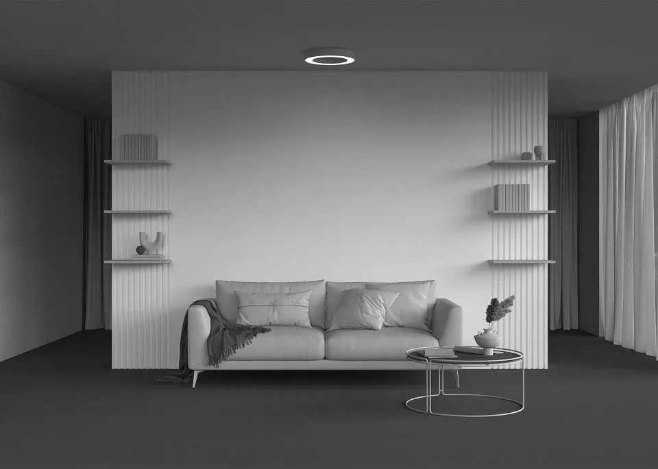 Накладной светильник Maytoni Technical Луа C093CL-36W4K-W