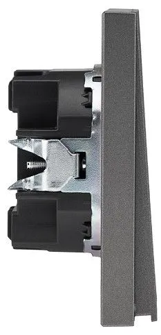 Выключатель трехклавишный без рамки Kranz STRONG KR-78-0707-6