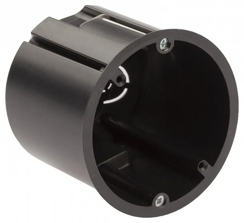 Подрозетник для полых стен Эра  KUP-73-73-m-black