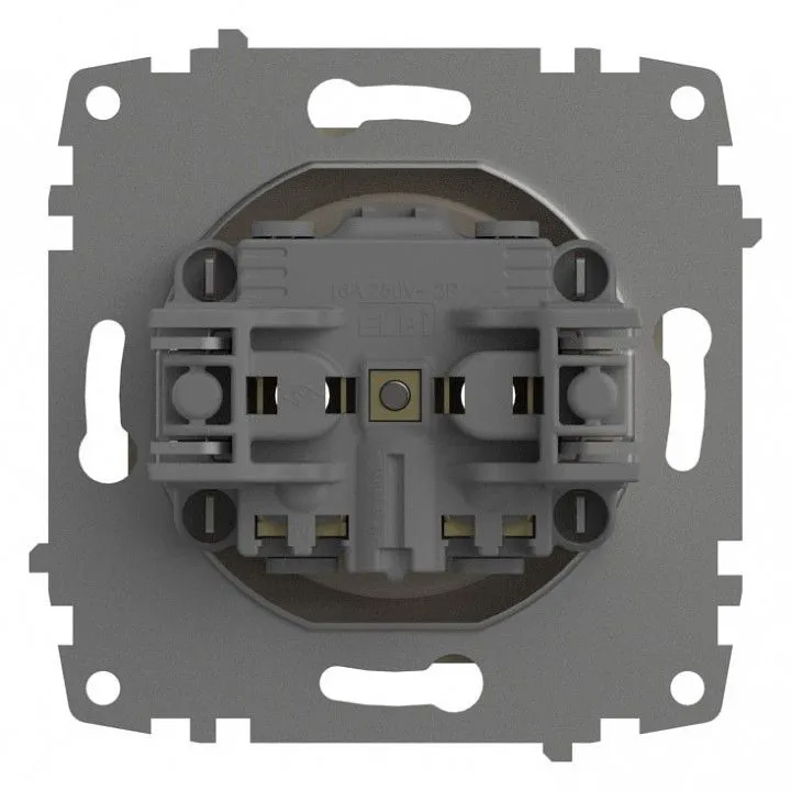 Розетка без заземления, без рамки Elbi Eleсtriс Zena Vega 609-010300-215