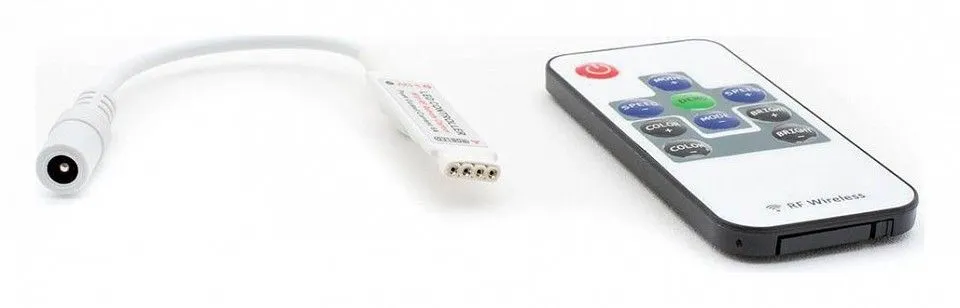 Контроллер-регулятор цвета RGB с пультом ДУ SWG RF RGB RF-RGB-10-6A