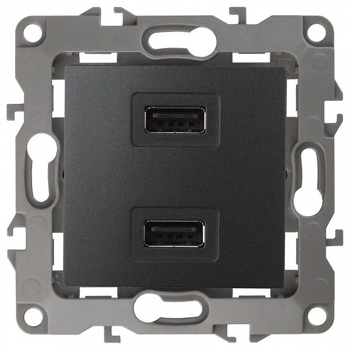 Розетка USB, без рамки Эра Эра 12 12-4110-05