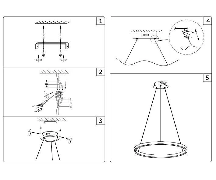 Подвесной светильник Kink Light Тор 08213,19A(3000K)