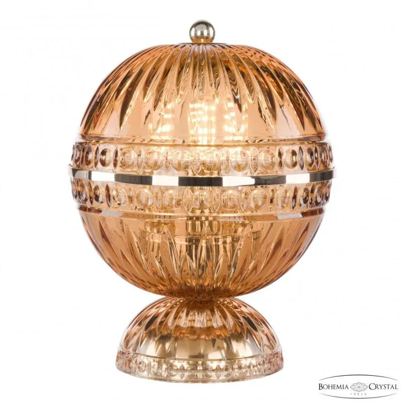 Подвесная люстра Bohemia Ivele Crystal 5480 5480L/17 G Amber/M-1G