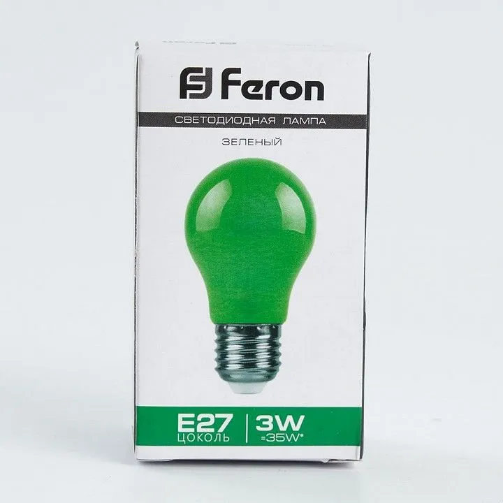 Лампа светодиодная Feron  E27 3Вт K 25922