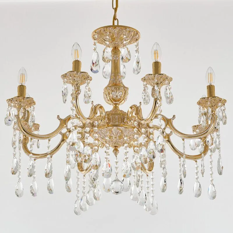 Подвесная люстра Bohemia Ivele Crystal AL7801 AL78101/8/250 A GW