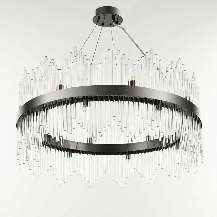 Подвесная люстра Arte Milano Бари 430110.800.16.G9.A1 BK