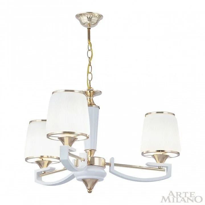 Подвесная люстра Arte Milano Florentia-2457 302457/3 Wh/Gd