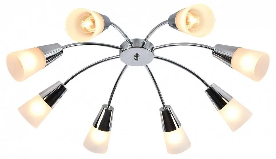 Потолочная люстра Escada Aquilegia 1100/8P Chrome