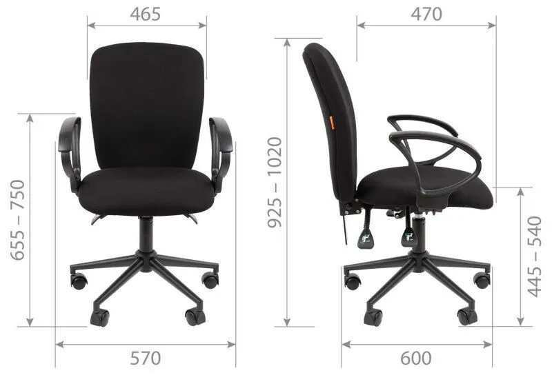 Кресло 9801 Black