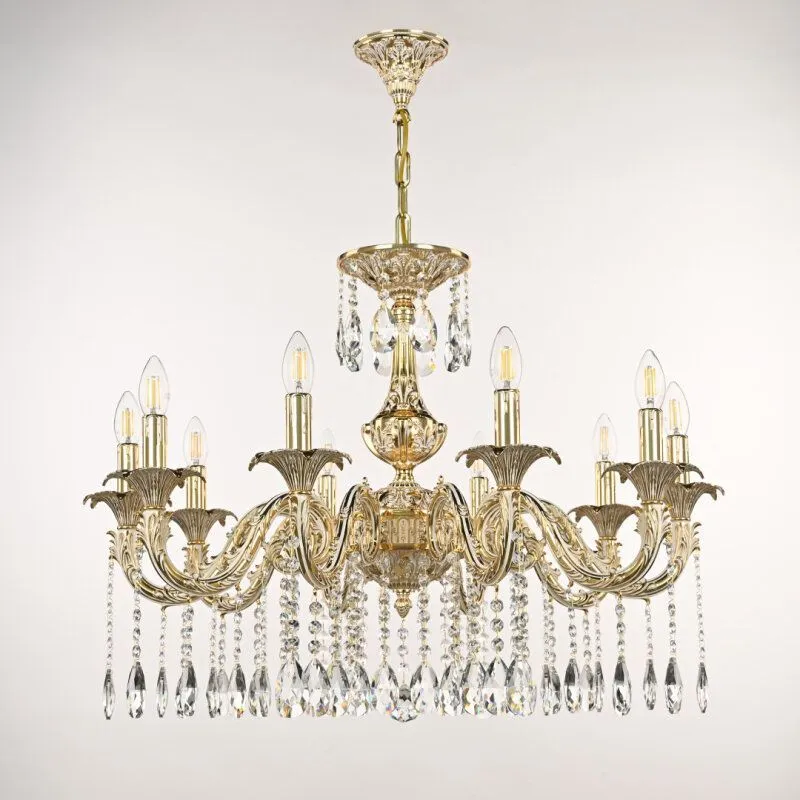 Подвесная люстра Bohemia Ivele Crystal AL7901 AL79101/10/250 A GW