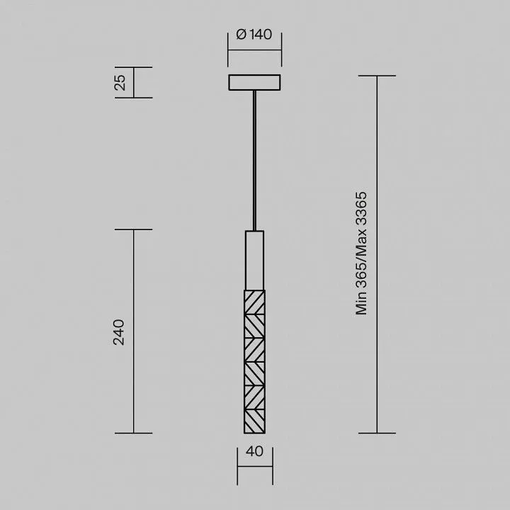 Подвесной светильник Maytoni Селемо MOD328PL-L3BS3K