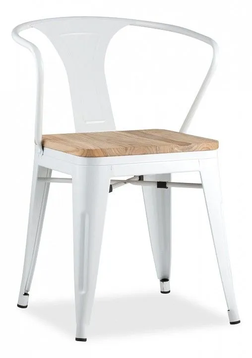 Стул Stool Group Tolix Arm Wood YD-H440AR-W LG-02, УТ000001863 Стул Stool Group Tolix Arm Wood YD-H440AR-W LG-02, УТ000001863