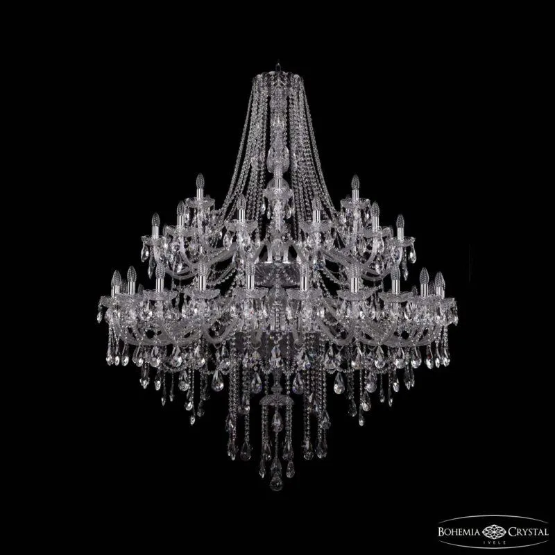 Подвесная люстра Bohemia Ivele Crystal 1415 1415/24+12+6/530/2d Ni