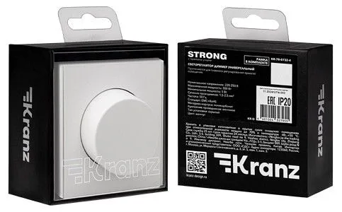 Диммер без рамки Kranz STRONG KR-78-0732-4