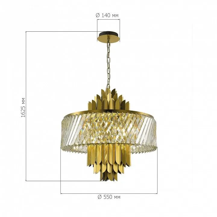 Подвесная люстра ST-Luce Nari SL1635.303.09