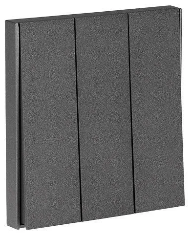 Выключатель трехклавишный без рамки Kranz STRONG KR-78-0707-6