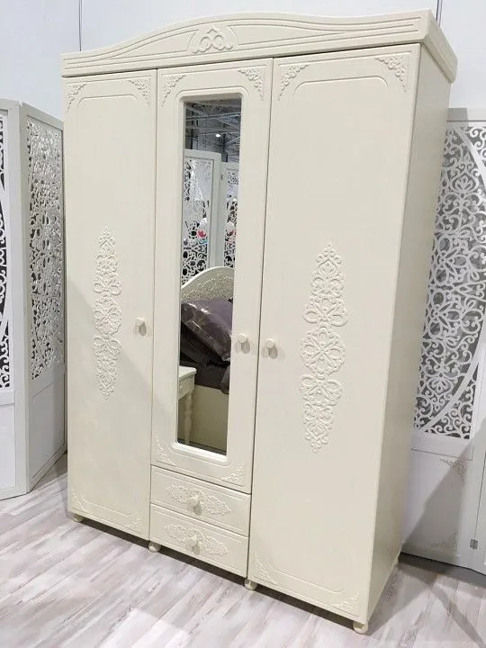 Шкаф платяной Ассоль плюс АС-27
