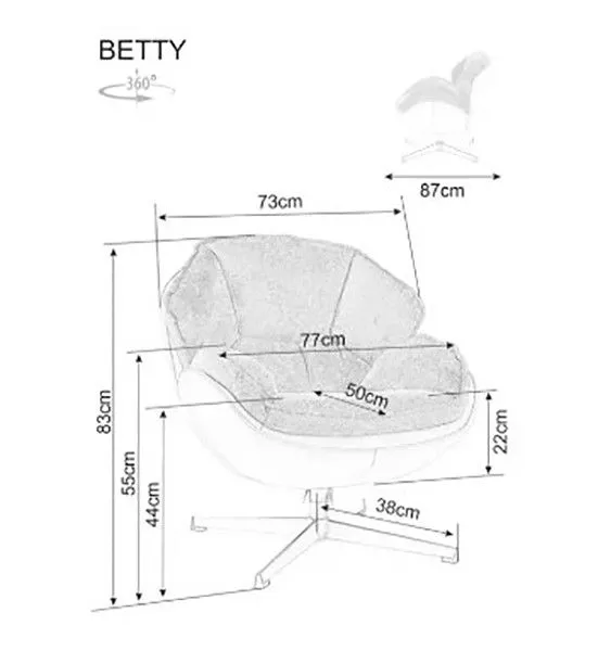 Кресло Betty