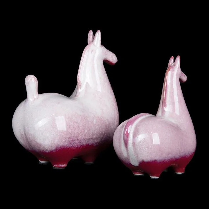 Набор из 2 статуэток Loft it Horse 10283 Red (2 pcs)