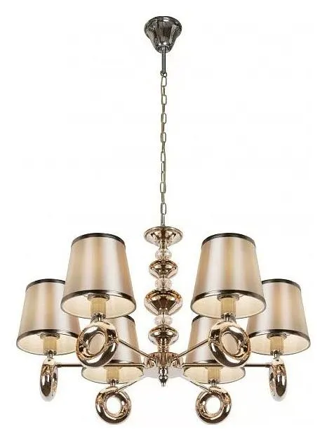 Подвесная люстра iLamp Brooklyn P2401-6 Nickel