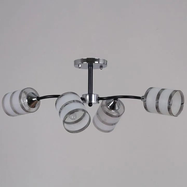Люстра на штанге Reluce  45360-0.3-04 BK+CR