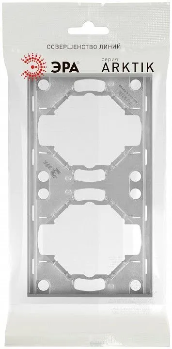 Рамка на 2 поста Эра Arktik Б0070556