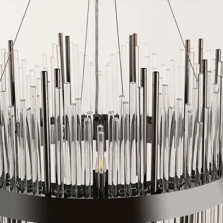 Подвесная люстра Arte Milano Бари 430110.400.8.G9.A2 BK