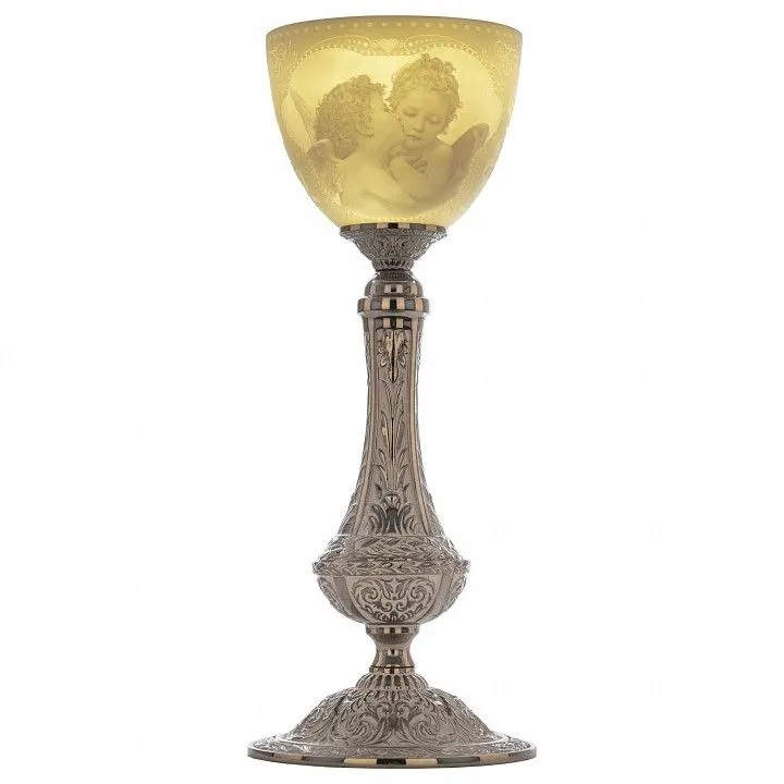 Настольная лампа декоративная Bohemia Ivele Crystal 7100 71100L/15 NW P1 Angel
