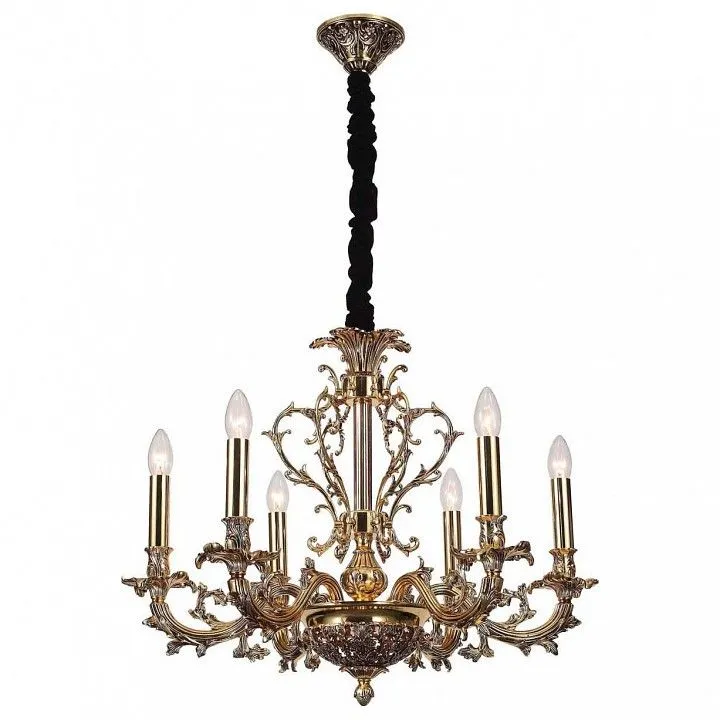 Подвесная люстра Lucia Tucci Firrnze FIRENZE 1780.6 antique gold