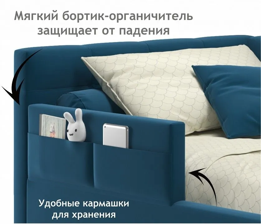 Кровать односпальная Bonna 2000x900 с ПМ