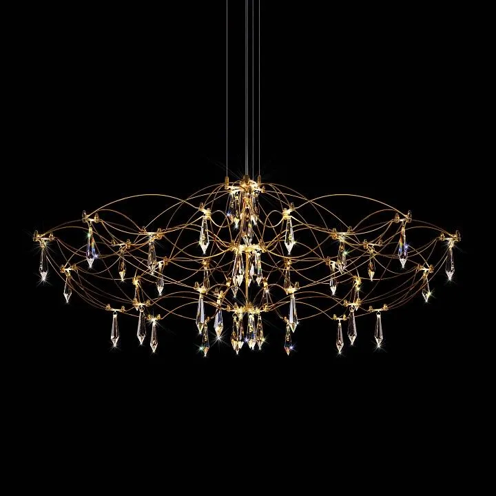 Подвесная люстра Loft it Mira 10586/900 Gold Asfour