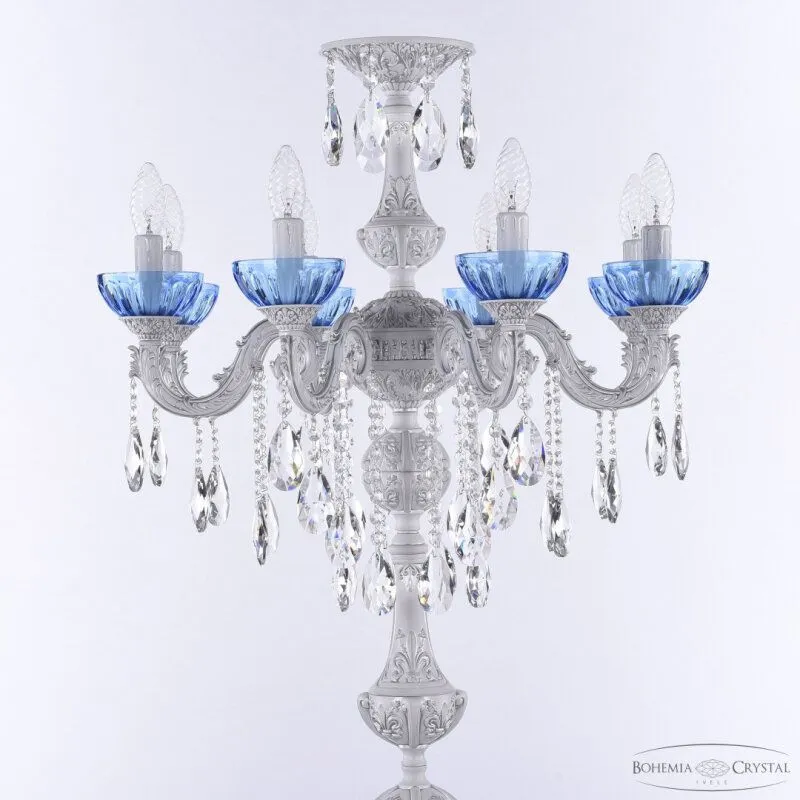 Торшер Bohemia Ivele Crystal AL7901 AL79101T/8/175 B WMN P Aquamarine/M-1H