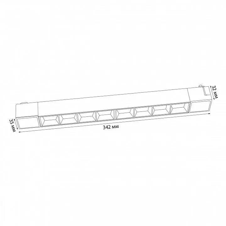 Встраиваемый светильник Volpe ULB-Q282 UL-00010121