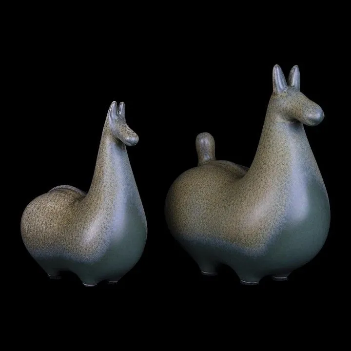 Набор из 2 статуэток Loft it Horse 10283 Green (2 pcs)