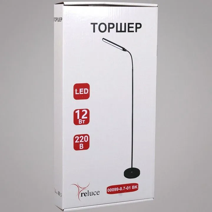 Торшер Reluce 00099 00099-0.7-01 BK