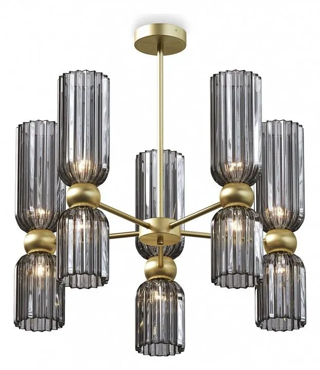 Люстра на штанге Maytoni Антик MOD302PL-10GR