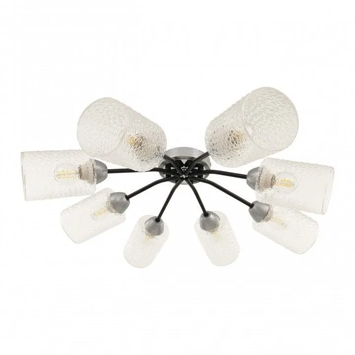 Потолочная люстра Arte Milano Napoli-326207 326207/8 CR.BK Потолочная люстра Arte Milano Napoli-326207 326207/8 CR.BK