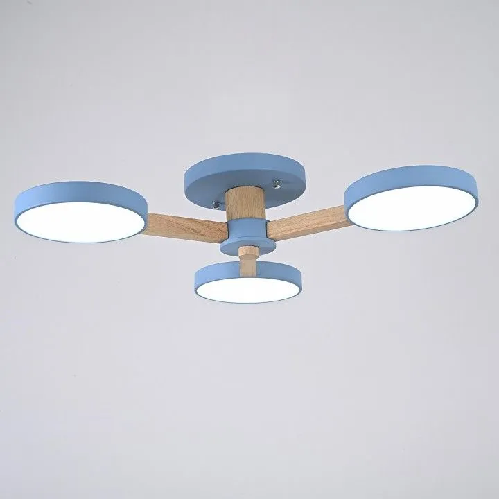 Люстра на штанге Imperiumloft TURNA Blue TURNA01