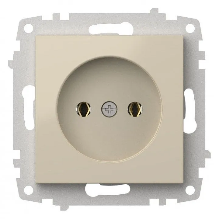 Розетка без заземления, без рамки Elbi Eleсtriс Zena Vega 609-010300-215