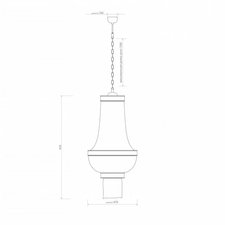 Подвесная люстра Covali  JPL-10476a